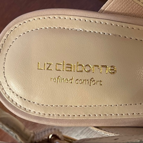 Liz Claiborne Sandal 10W Blush Block Heel NIB - Picture 2 of 16